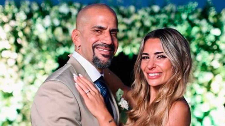 Las fotos de la lujosa boda de Juan Sebastián “La Brujita” Verón y Valentina Martin