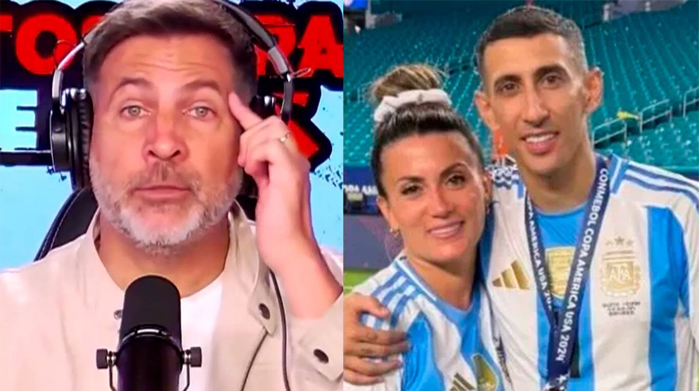 Así fue el nuevo cruce entre Toti Pasman y Jorgelina Cardoso que provocó la furia de Ángel Di María