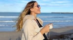 Jimena Barón se metió al agua a 4 grados bajo cero en San Martín de los Andes