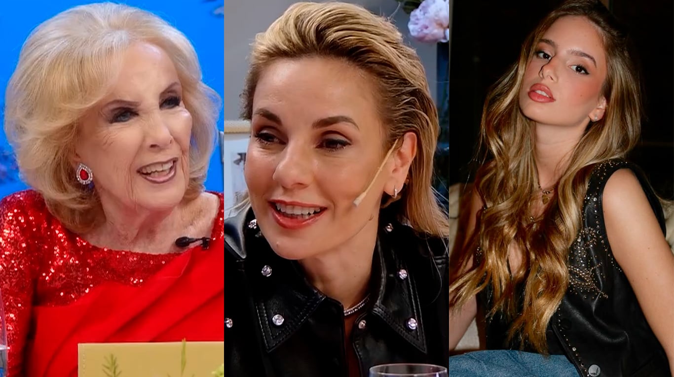 Video: Julieta Cardinali sorprendió a Mirtha Legrand al contar qué carrera estudia su hija, Charo Calamaro