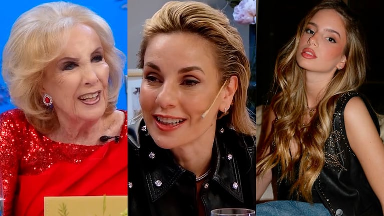 Julieta Cardinali sorprendió a Mirtha Legrand al contar qué carrera estudia su hija, Charo Calamaro