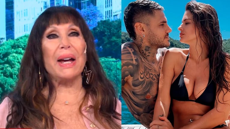 Moria Casán sorprendió con su opinión sobre la China Suárez y Mauro Icardi: “Esta chica...”