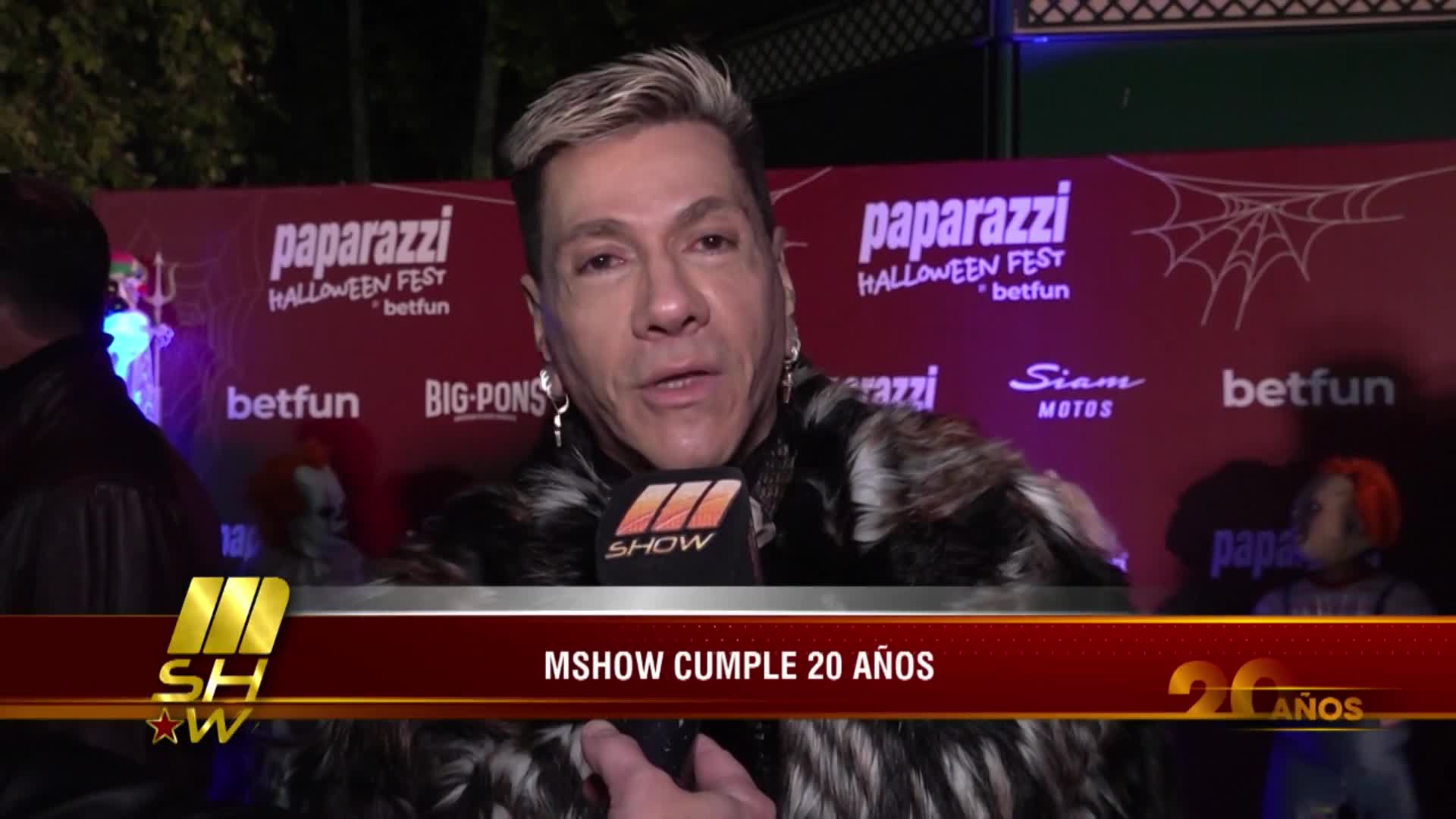 Los famosos mandaron sus saludos a MShow