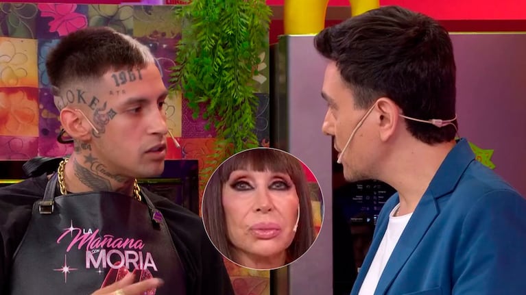 L-Gante se la pudrió a Gustavo Méndez en vivo ante Moria Casán: “Sos un logi”