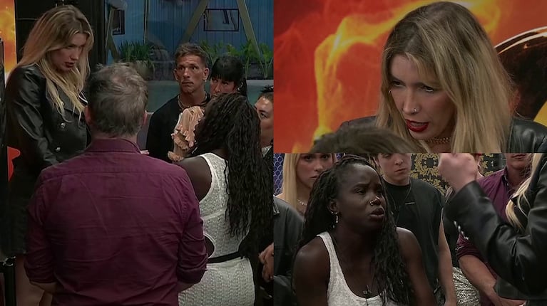 Qué le dijo Carmiña a Mavinga antes de irse expulsada de Gran Hermano por sus dichos racistas
