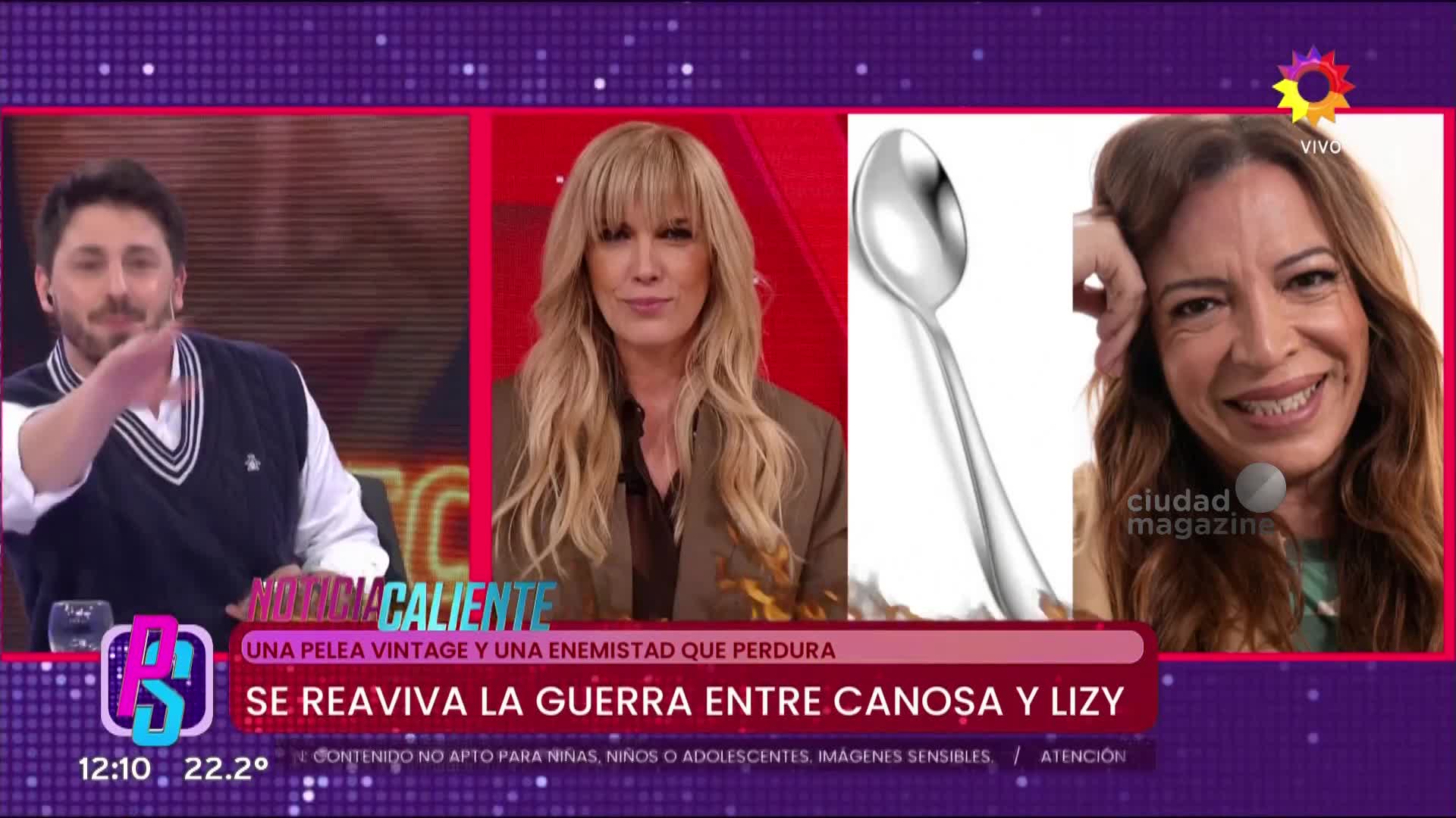Así fue la pelea de Viviana Canosa y Lizy Tagliani en Infama
