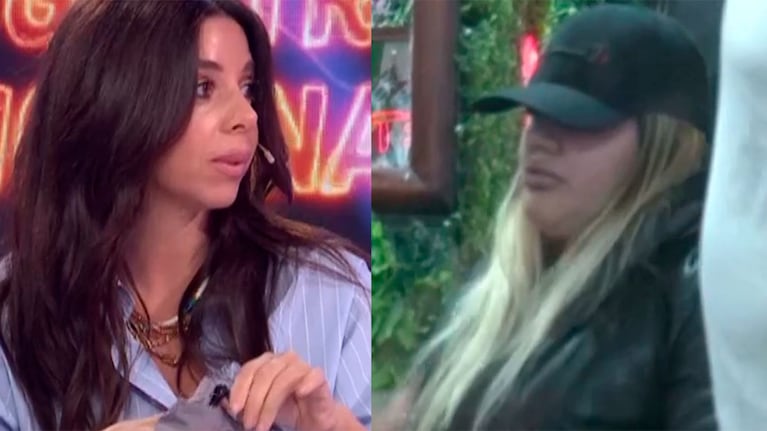La reacción de Pochi al ver a Morena Rial en una parrilla libre