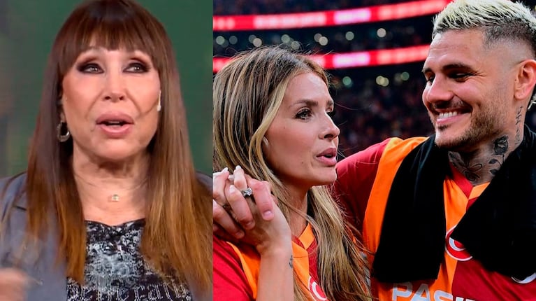 Moria Casán opinó sin filtros sobre la China Suárez en pleno festejo de Mauro Icardi: “Mirá la zorrita”