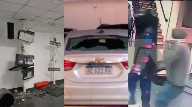 Video: así fue el ingreso de la patota K para destrozar TN y eltrece