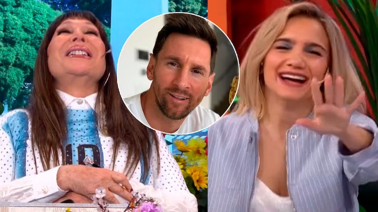 Video: Moria Casán preguntó si Messi está “bien dotado” y Nazarena Di Serio sorprendió a todos con su respuesta