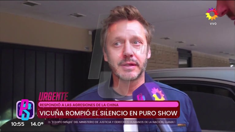 Así reaccionó Benjamín Vicuña ante las acusaciones de China Suárez
