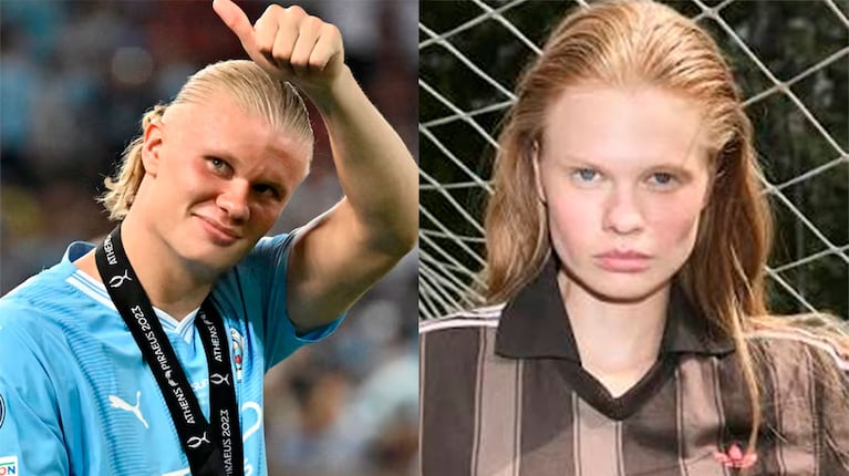 La modelo rusa que se volvió viral por su increíble parecido con Erling Haaland: quién es Anastasia Kostromitina