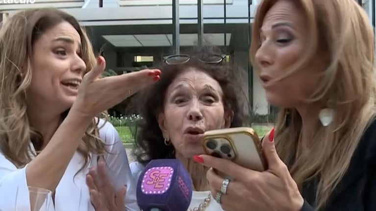 Qué dijo Coca Calabró de la reconciliación de Marina e Iliana, mientras sus hijas se pasaban factura a su lado