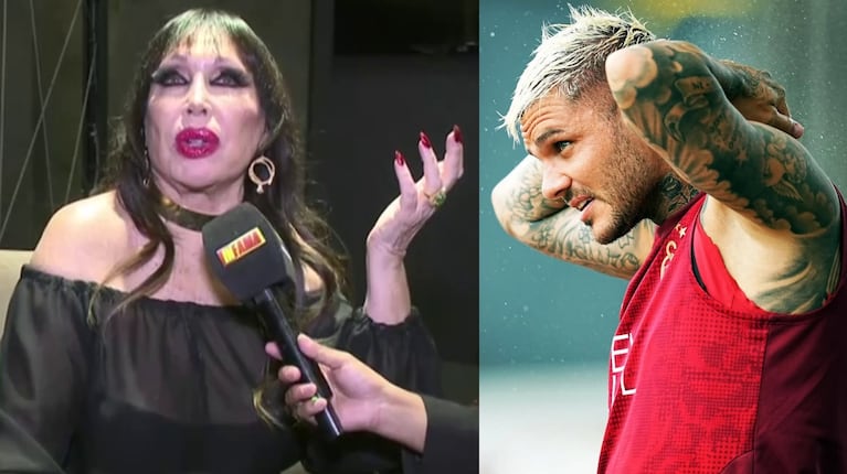 Moria Casán habló sobre el supuesto "maní" de Mauro Icardi