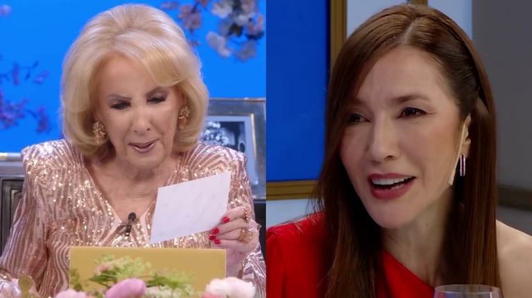 Mirtha Legrand se emocionó en vivo al ver una significativa foto que le llevó Cristina Pérez