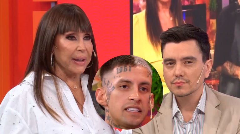 Moria Casán contó por qué L-Gante se sacó en vivo con Gustavo Méndez: “Pensé que le calzaba una piña”