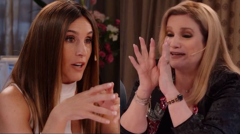 La reacción de Lucía Galán cuando Soledad Pastorutti contó que a su bisabuelo lo partió un rayo