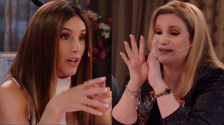 La reacción de Lucía Galán cuando Soledad Pastorutti contó que a su bisabuelo lo partió un rayo