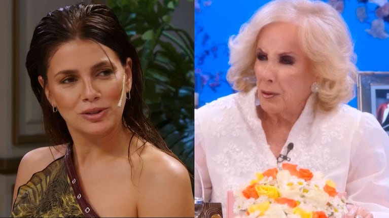 Natalie Pérez contradijo a Mirtha Legrand y se llevó un pícaro reto