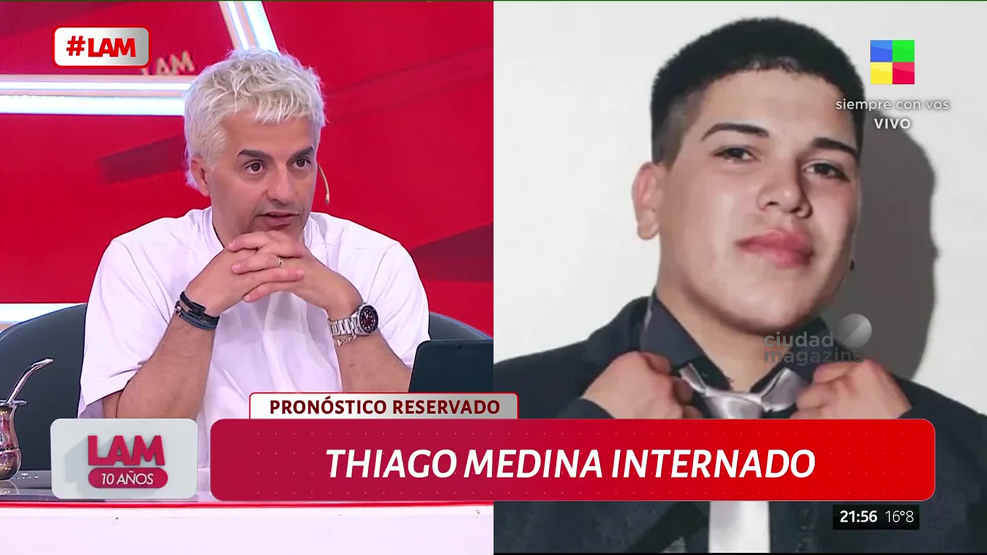 La salud de Thiago Medina
