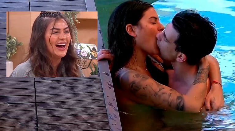 Gran Hermano: Luana Fernández reveló un detalle de su encuentro hot con Matías Hanssen en la pileta
