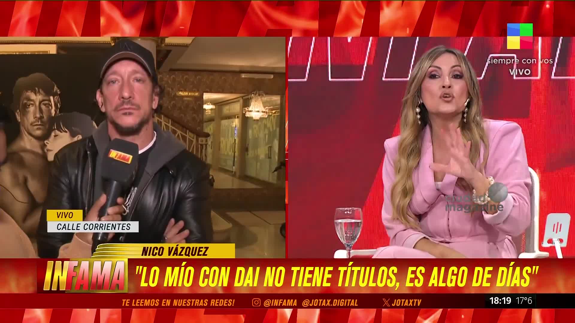 La respuesta de Nico Vázquez que confirmó su relación con Dai Fernández