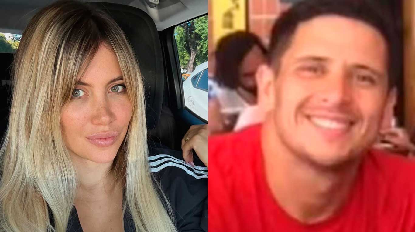 Wanda Nara se mostró muy cerca de Martín Migueles en la intimidad