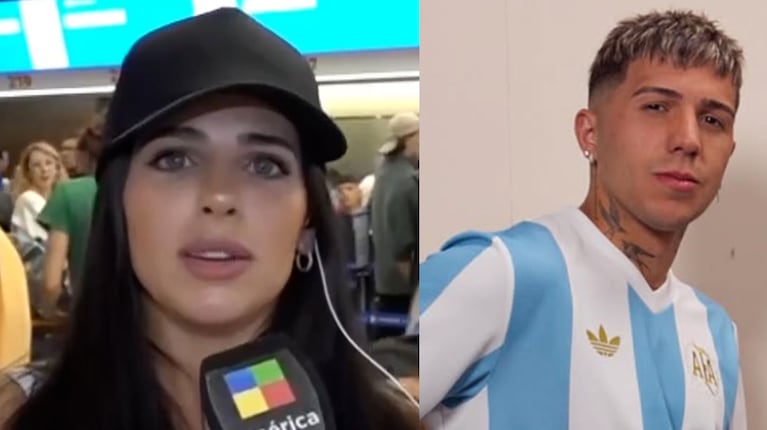 Valentina Cervantes confirmó su reconciliación con Enzo Fernández: cómo fue la charla que tuvieron