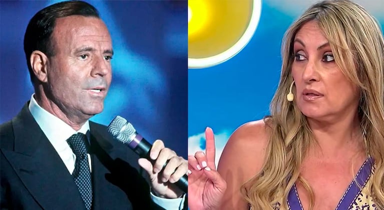 Marcela Tauro reveló el incómodo momento que vivió con Julio Iglesias: “Me agarró y...”