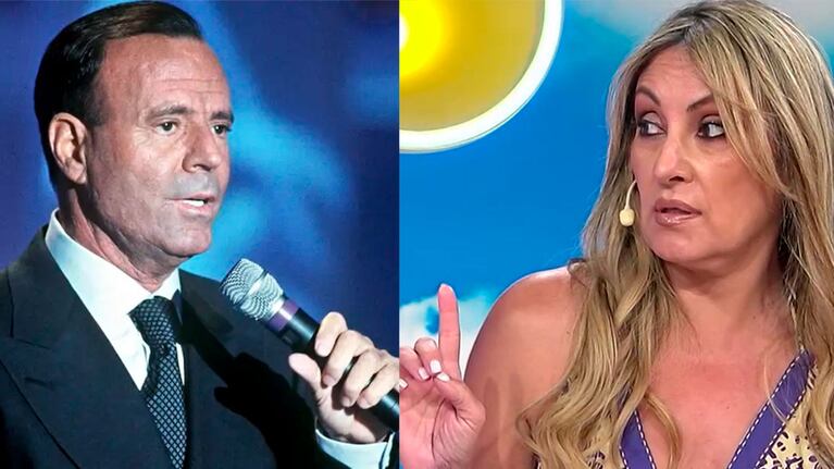 Marcela Tauro reveló el incómodo momento que vivió con Julio Iglesias: “Me agarró y...”