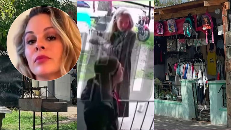 Yanina Screpante acusó de “crotos” a sus vecinos por vender en la puerta de su casa y la escracharon: video