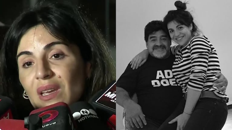 Gianinna Maradona rompió el silencio y habló tras declarar en el juicio por su papá