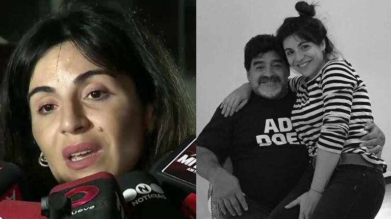 Gianinna Maradona rompió el silencio tras declarar durante 8 horas en el juicio por la muerte de su papá