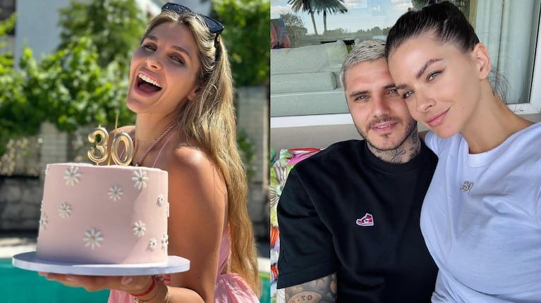 Ivana Icardi reveló el especial gesto que tuvieron Mauro y la China Suárez en el día de su cumpleaños