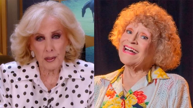 El emotivo homenaje de Mirtha Legrand a María Rosa Fugazot: “Que en paz descanses”