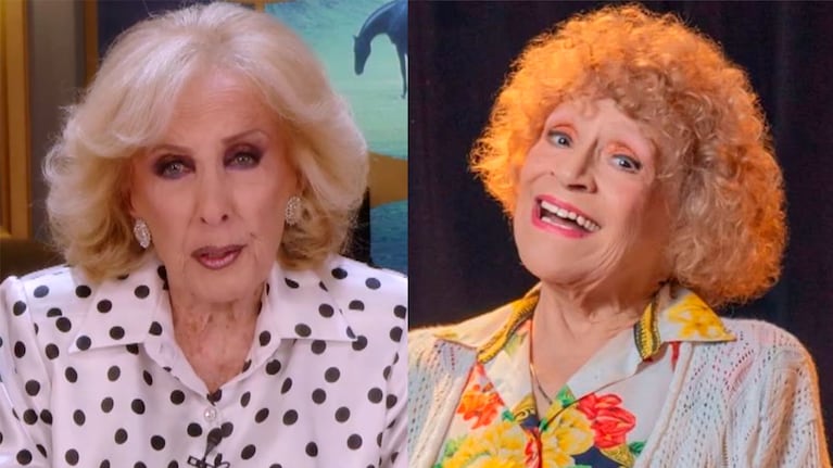 El emotivo homenaje de Mirtha Legrand a María Rosa Fugazot: “Que en paz descanses”