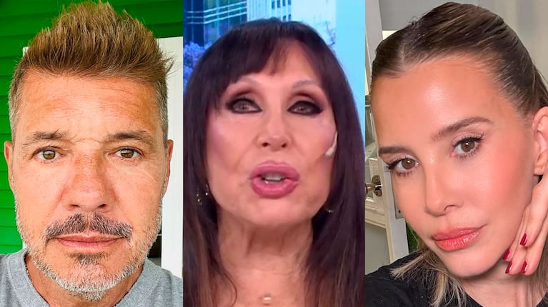 Moria Casán reveló un dato inédito de la separación de Marcerlo Tinelli y Guillermina Valdés: “Ella quería...”