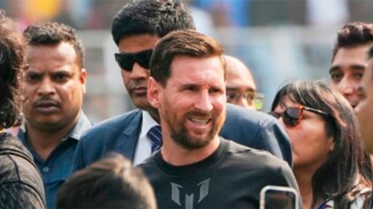 Escándalo en la India con Lionel Messi: debió abandonar el estadio por caos y disturbios