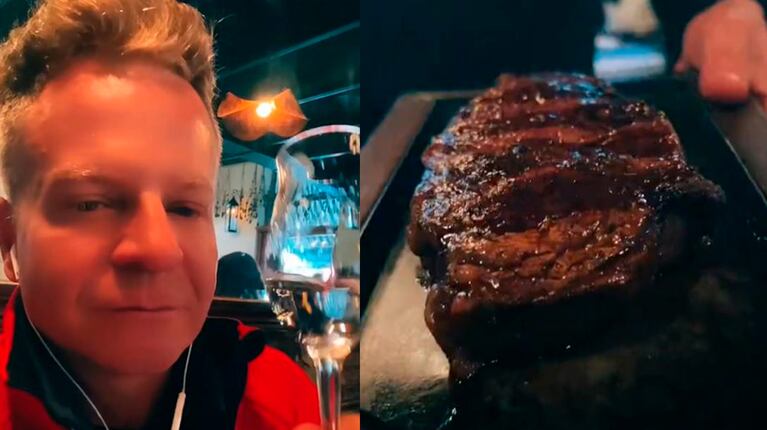 Un tiktoker fue a comer a la parrilla Don Julio, reaccionó polémico al precio y causó indignación