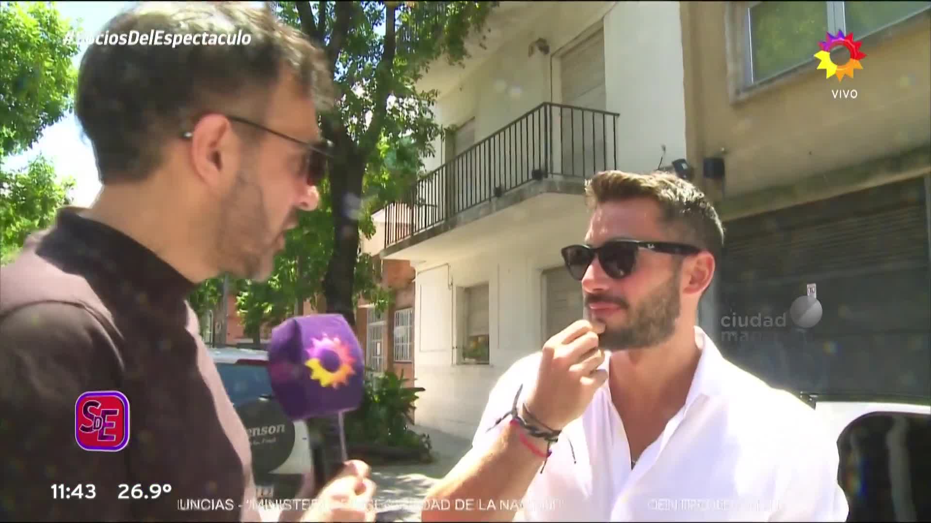 Nicolás Occhiato opinó sobre la competencia con Migue Granados en streaming