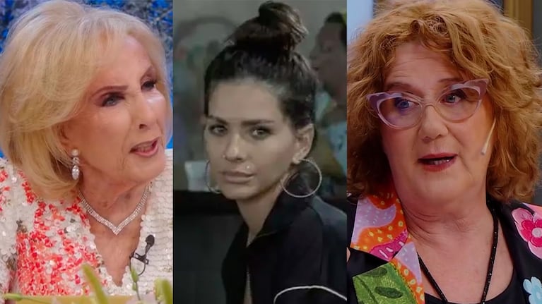 Así reaccionó Mirtha Legrand a las escenas íntimas de Verónica Llinás y la China Suárez en En el Barro