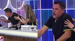 Momentos de tensión en Cuestión de peso: Sergio Verón tuvo que ser asistido tras ahogarse en vivo