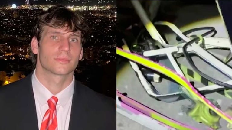 Así quedaron los helicópteros tras el accidente fatal de Gaspi
