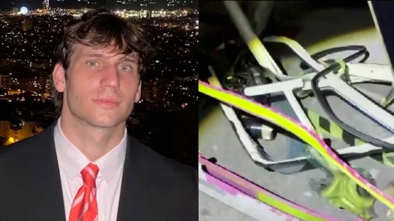 Así quedaron los helicópteros tras el accidente fatal de Gaspi