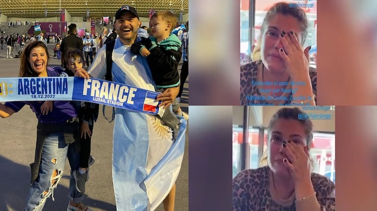 Diego Brancatelli mostró a su esposa llorando en las redes sociales y generó conmoción