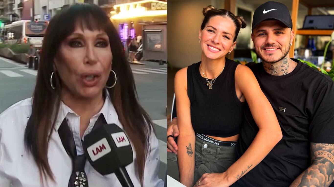 El contundente análisis de Moria Casán sobre el futuro amoroso de la China Suárez y Mauro Icardi