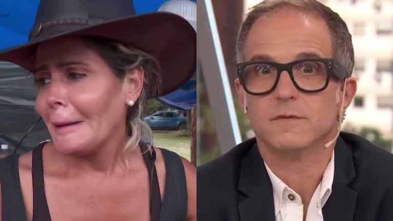 Tremendo susto al aire: una cronista probó un picante y casi se ahoga en vivo