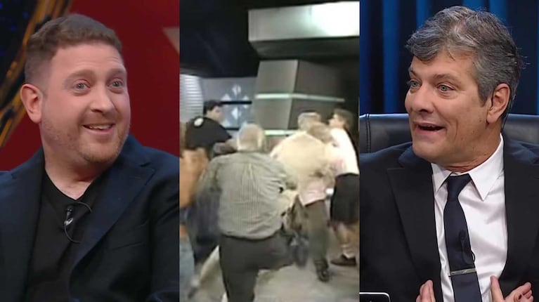 Jonatan Viale revivió con Mario Pergolini la pelea de Mauro con Samid y reveló el mito del portero