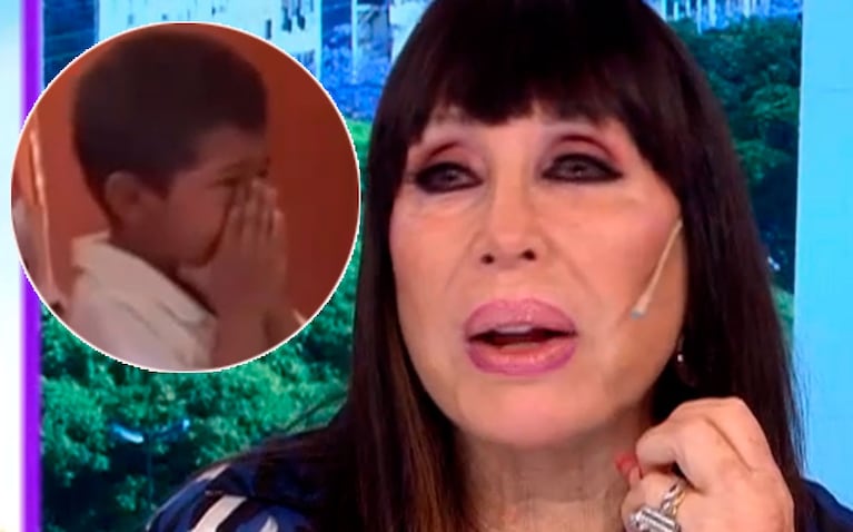 Caso Ángel: el fuerte video que impactó a Moria Casán en vivo