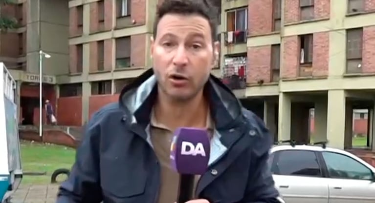 Robo en vivo a un móvil de América TV: tensión y desesperación